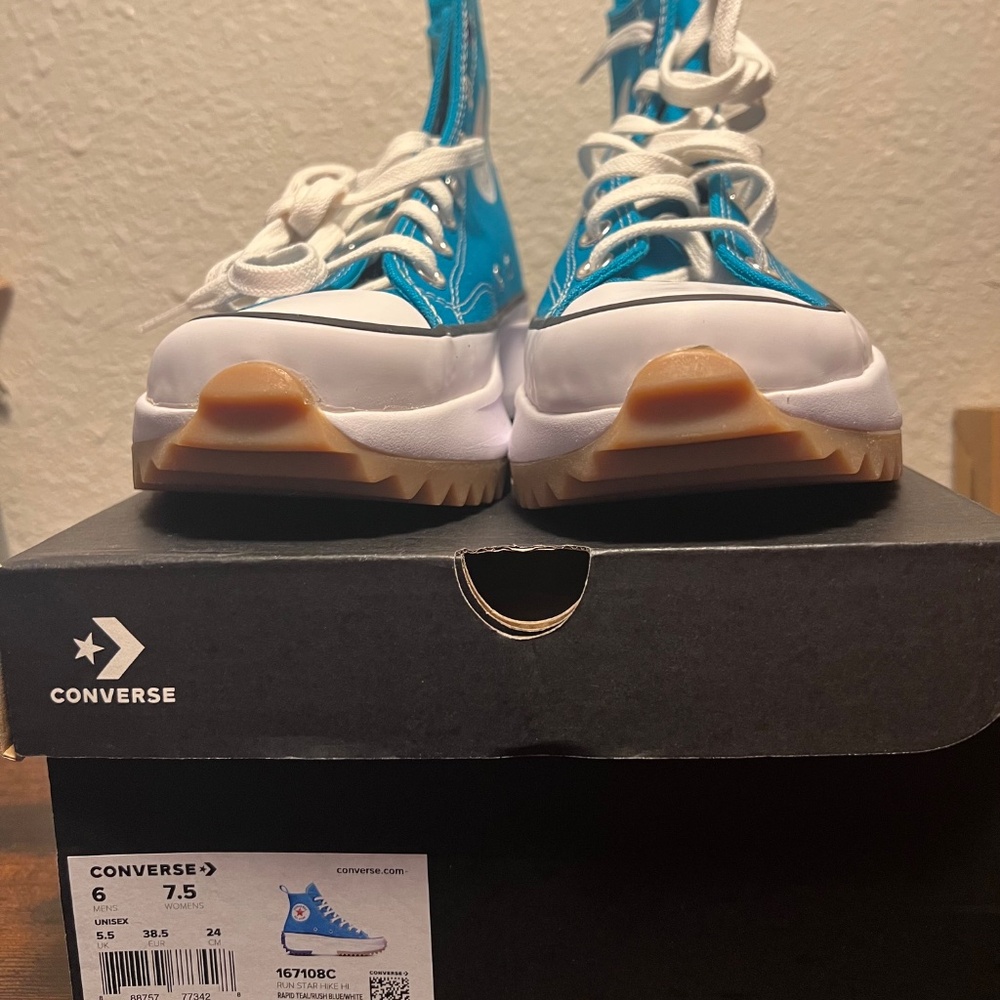 Converse Run Star Hike Hi Rapid Teal - Picture 5 of 8